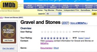Gravel and Stones at IMDB